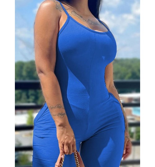 LW BASICS Pocket Design Cami Jumpsuit