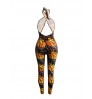 LW SXY Butterfly Print Bandage Cut Out Design Jumpsuit