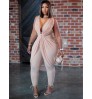 LW SXY Twist Front Fold Design Jumpsuit