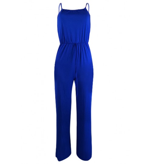 LW Drawstring Cami Jumpsuit