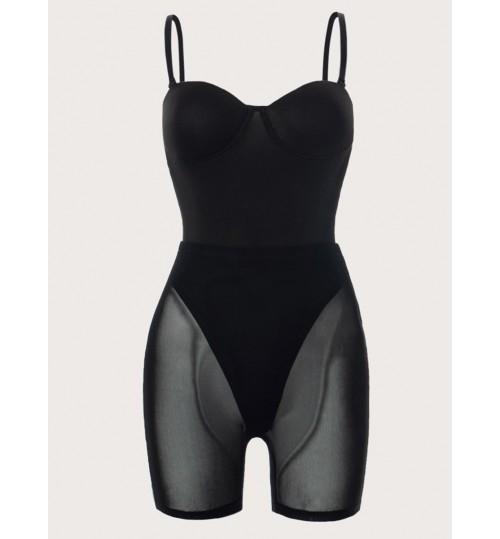 LW SXY See-through Cami Romper