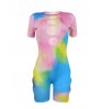 LW Tie Dye Cut Out Skinny Romper