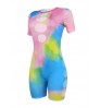 LW Tie Dye Cut Out Skinny Romper