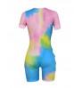 LW Tie Dye Cut Out Skinny Romper