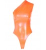 LW SXY One Shoulder Shiny Skinny Bodysuit