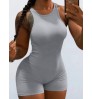 LW BASICS Rib Knit Skinny Cami Romper