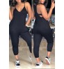 LW BASICS Pocket Design Cami Jumpsuit