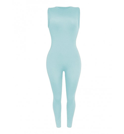 LW BASICS Round Neck Skinny Jumpsuit