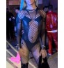 LW SXY Mesh Skinny Stretchy Jumpsuit