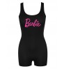 LW Barbie Letter Print Cami Romper