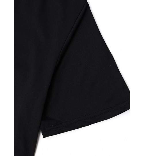 LW Plus Size Lip Print  Shorts Set