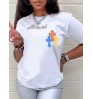 LW Cross Print Regular Fit T-shirt