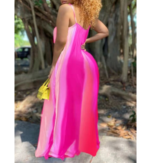 LW Plus Size Gradient Loose Cami Dress