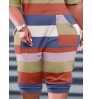 LW Plus Size Striped Pocket Design Jumpsuit