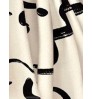 LW Plus Size Graffiti Print Pocket Design Jumpsuit
