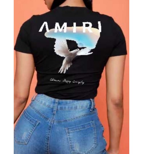 LW Figure Letter Print T-shirt