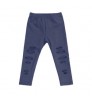 Kids Girl Solid Cotton Ripped Leggings Baby Leggings