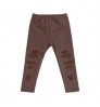 Kids Girl Solid Cotton Ripped Leggings Baby Leggings