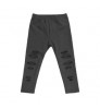 Kids Girl Solid Cotton Ripped Leggings Baby Leggings