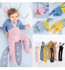 Newborn Cotton High Waist Strap Pantyhose Baby PP Leggings Tights