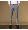 Bulk Formal Dress Pants for Men Simple Plain Slim Fit Trousers Men's Work Wedding Banquet Business Office Pants