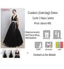 Custom New Arrival Lace Floral Maxi Formal abendkleid Party Long Sleeve Evening Dress Prom Long Ball Bridal Gowns Wedding Dress