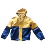 PU Rain Jacket Baby Boys Girls Light Weight Soft Waterproof Jacket Windproof Clothing