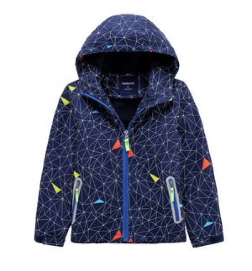 Boys Custom Softshell Jacket Spring And Autumn Children For Boys