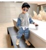 Boys Clothing New Arrival Fashion Spring Autumn Boys 2 Pieces Casual Clothing Set Full Sleeves T Shirt + Pants For Kids