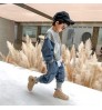 Boys Clothing New Arrival Fashion Spring Autumn Boys 2 Pieces Casual Clothing Set Full Sleeves T Shirt + Pants For Kids
