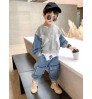 Boys Clothing New Arrival Fashion Spring Autumn Boys 2 Pieces Casual Clothing Set Full Sleeves T Shirt + Pants For Kids