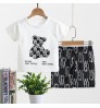 Green Horizon 2022 Summer Kids Clothing Sets Boy Casual Children's Wear Baby Boys T-shirt Trousers 2 Pieces Clothes Sets