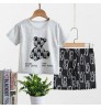 Green Horizon 2022 Summer Kids Clothing Sets Boy Casual Children's Wear Baby Boys T-shirt Trousers 2 Pieces Clothes Sets