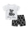 Green Horizon 2022 Summer Kids Clothing Sets Boy Casual Children's Wear Baby Boys T-shirt Trousers 2 Pieces Clothes Sets