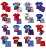 Hot Sale Summer Children's Clothing Sets Baby Boy Clothing Sets 2pcs T-shirt kids clothes Cartoon spiderman summer shorts wear