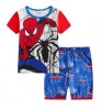 Hot Sale Summer Children's Clothing Sets Baby Boy Clothing Sets 2pcs T-shirt kids clothes Cartoon spiderman summer shorts wear