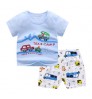 Boys Clothings Sets Kids boutique 2 Pcs Pure Cotton Short Sleeve Children Clothes Suit Summer Baby Clothings