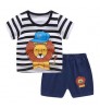 Boys Clothings Sets Kids boutique 2 Pcs Pure Cotton Short Sleeve Children Clothes Suit Summer Baby Clothings