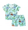 Hot Sale Summer Children's Clothing Sets 100 Different Design Baby Boy Clothing Sets 2pcs T-shirt kids clothes