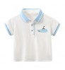 Summer 2022 New boys' Short-sleeved Polo shirt and lapel T-shirt top clothes baby Children's Clothing baby t-shirts