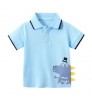 Summer 2022 New boys' Short-sleeved Polo shirt and lapel T-shirt top clothes baby Children's Clothing baby t-shirts