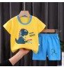 Boy Clothing Sets Casual T-shirt Set Shorts Pure-cotton Children Suit