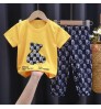 2022 Summer Kids Clothing Sets Boy Cotton Casual Children's Wear Baby Boys T-shirt Trousers 2 Pieces Clothes Sets