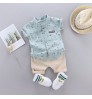 OEM ODM Children's clothes suit summer baby boy clothes Shirt + Pants Clothes Children Suits Boy Clothing sets