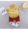 OEM ODM Children's clothes suit summer baby boy clothes Shirt + Pants Clothes Children Suits Boy Clothing sets
