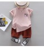 Dachang supplies children's clothing 0-5 years old children's clothes boy clothing cotton T-shirt shorts two-piece suit
