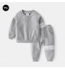 Wholesale Children Clothes Boys Clothing Set Spring Cotton sweatshirt and jogger custom kids clothing