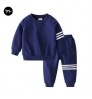 Wholesale Children Clothes Boys Clothing Set Spring Cotton sweatshirt and jogger custom kids clothing