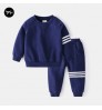 Wholesale Children Clothes Boys Clothing Set Spring Cotton sweatshirt and jogger custom kids clothing