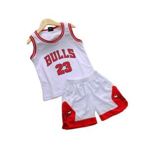 Kids clothing Boys Girls Sleeveless Basketball Jersey Summer Clothing Sets Children Two Piece Vest +Shortstwo piece pants set